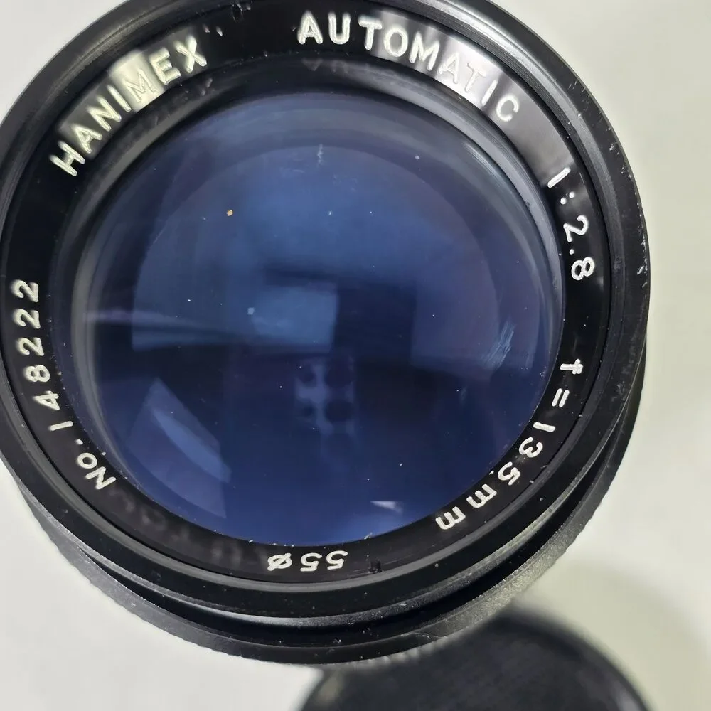Hanimex Automatic Lens RARE 1:2.8 f=135mm-55mm W/Sears Auto Tele Converter